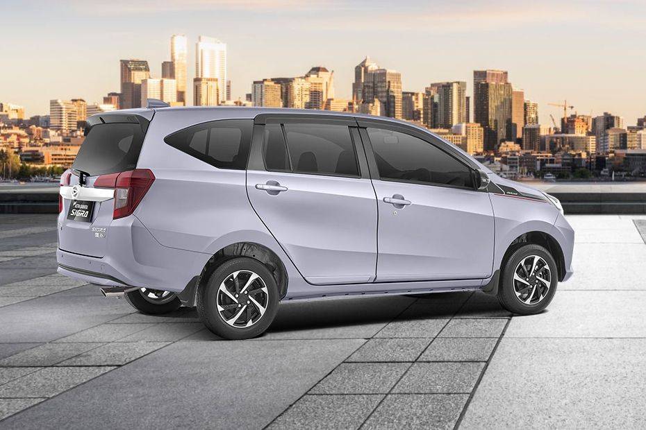 Sigra Rear Medium Side View Sigra Rear Medium Side View