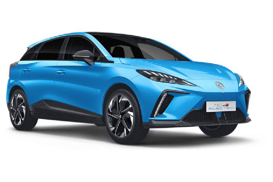 MG 4 EV Bright Blue MG 4 EV Bright Blue